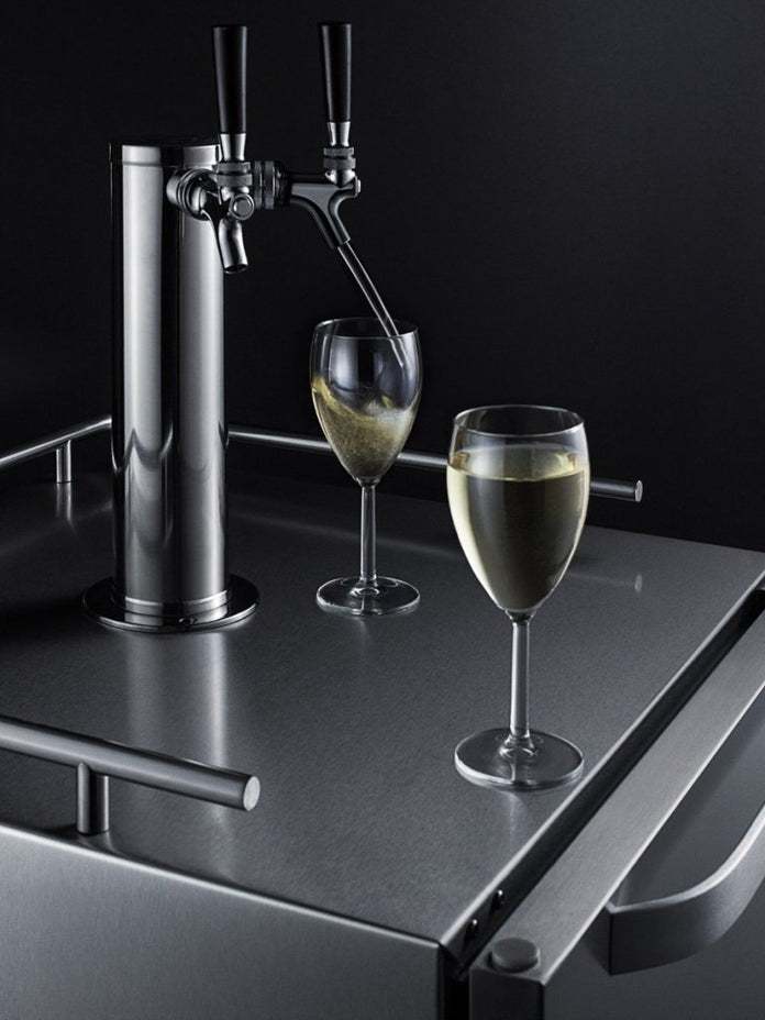 Accucold - KITWINETWIN - Wine Dispensing Tap Kit