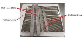Caron - SHLF318 - Heavy-Duty Perforated Shelf Kit for 33 CF Chambers