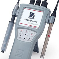 Ohaus - 30468991 - Starter 400M pH & Conductivity Portable Multi-Parameter Meters ST400M-F