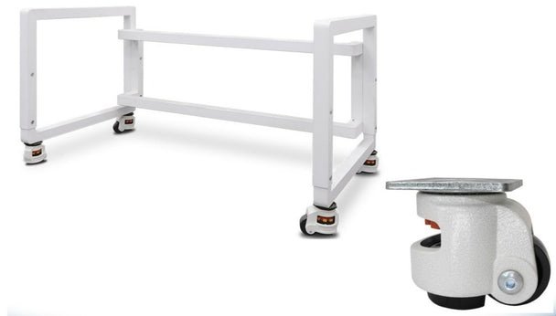 ESCO - STC-6A0 - Telescoping Stand with Caster Wheels (28" to 34") for 6ft Cabinets
