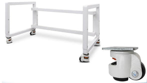 ESCO - STA-6A0 - Support Stand Telescoping with Leveling Feet and Castors (28" to 36") for 6ft Cabinets