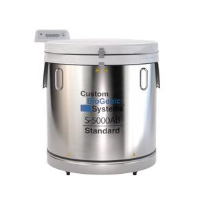 Custom Biogenic Systems - 33505 - Model S-5000AB, Standard LN2 Container Including 2301 Autofill-Monitor System with Gas By-Pass and LN2 Hose