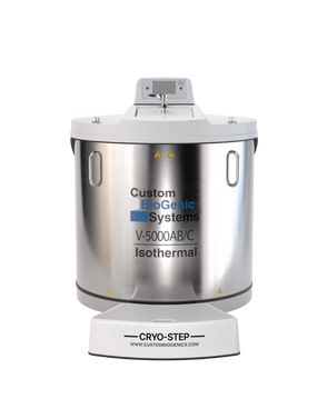 Custom Biogenic Systems - 77501C-ST - Model V-5000AB/C Isothermal Carousel Freezer Including Series 2301 ST (SmartTouch Controller) Autofill-Monitor System with Gas By-Pass System, Carousel, Step and LN2 Hose