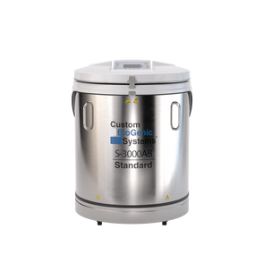 Custom Biogenic Systems - 33305 - Model S-3000AB, Standard LN2 Container Including 2301 Autofill-Monitor System with Gas By-Pass and LN2 Hose