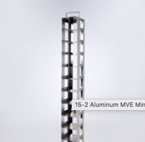 15-2ALMVEM - 15-2 Aluminum MVE Mini Chest Freezer Racks