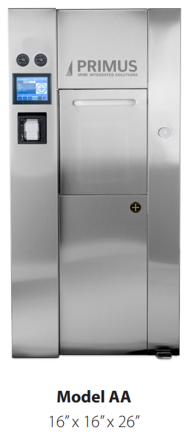 Spire PRIMUS - PSS11-AA-MS-DD - Small Laboratory Steam Sterilizers Double Door Model AA
