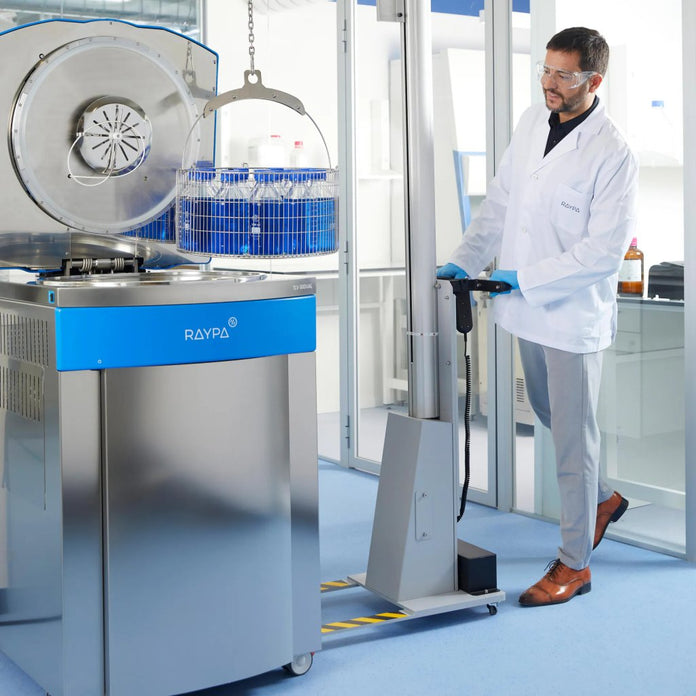 Raypa - TLV-75DUAL-115V-US - Vertical Autoclaves with Super-Drying and Fast Cooling System