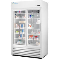 True Scientific - TTSCI-1000PR-SLG-M-WW-1A - 36.3 Cu.Ft. Slide Glass Multi Door Pharmacy Refrigerator, 115V