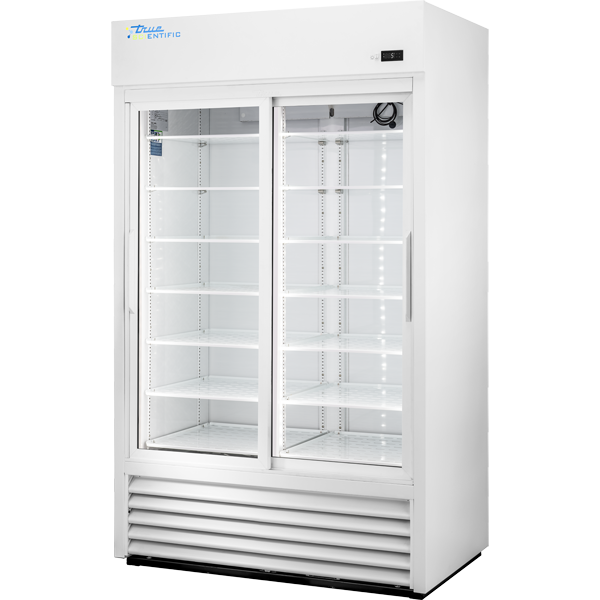 True Scientific - TTSCI-1000PR-SLG-M-WW-1A - 36.3 Cu.Ft. Slide Glass Multi Door Pharmacy Refrigerator, 115V