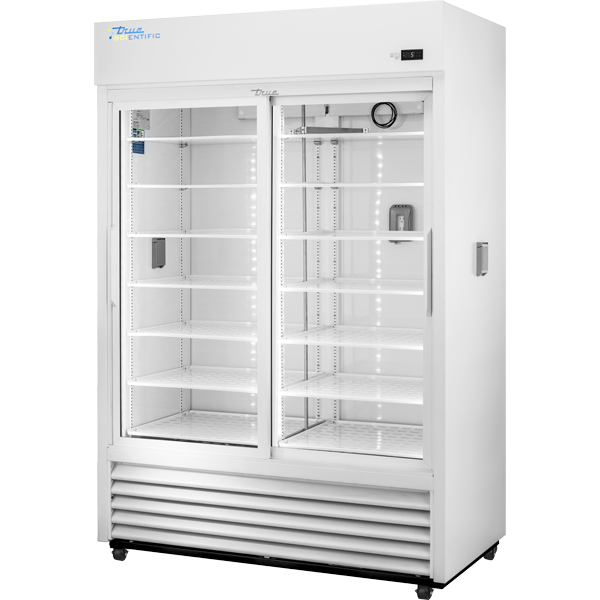 True Scientific - TSCI-1200CR-SLG-M-WW-1A - 42.5 Cu.Ft. 2 Sliding Glass Door Chromatography Refrigerator, 115V