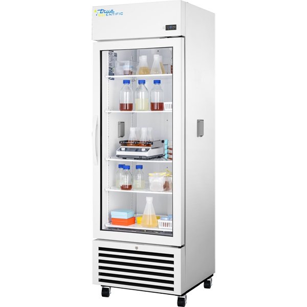 True Scientific - TSCI-450CR-SWG-R-WW-1A - 15.46 Cu.Ft. Swing Glass Door Upright Chromatography Refrigerator, 115V