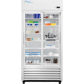 True Scientific - TSCI-850CR-SLG-M-WW-1A - 29.5 Cu.Ft. 2 Sliding Glass Door Chromatography Refrigerator, 115V