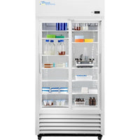 True Scientific - TSCI-850CR-SLG-M-WW-1A - 29.5 Cu.Ft. 2 Sliding Glass Door Chromatography Refrigerator, 115V