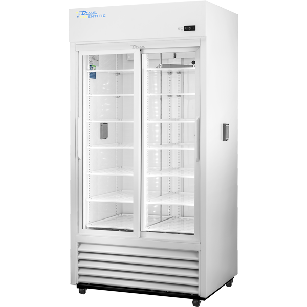 True Scientific - TSCI-850CR-SLG-M-WW-1A - 29.5 Cu.Ft. 2 Sliding Glass Door Chromatography Refrigerator, 115V