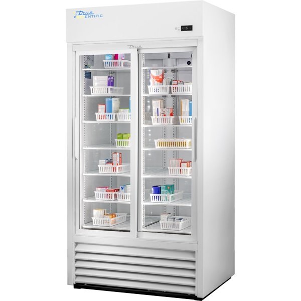 True Scientific - TSCI-850PR-SLG-M-WW-1A - 29.5 Cu.Ft. Slide Glass Multi Door Pharmacy Refrigerator, 115V