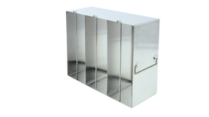 Crystal Industries - UF-312L - Upright Freezer Rack for Mixed Storage of 2", 3", and 3.75" Boxes