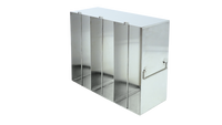 Crystal Industries - UF-MIXED - Upright Freezer Rack for Mixed Storage of 2", 3", and 3.75" Boxes