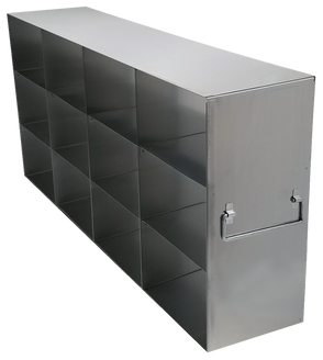 UF-43-L375 - Upright Freezer Rack for Large 3.75" Boxes, 4x3 Configuration