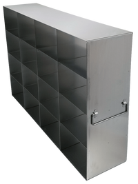 UF-44-L375 - Upright Freezer Rack for Large 3.75" Boxes, 4x4 Configuration