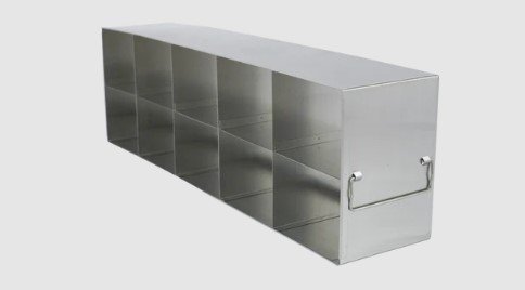 Crystal Industries - UF-375 - Upright Freezer Rack for 3.75" Boxes