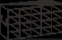 UF-375 - Upright Freezer Rack for 3.75" Boxes