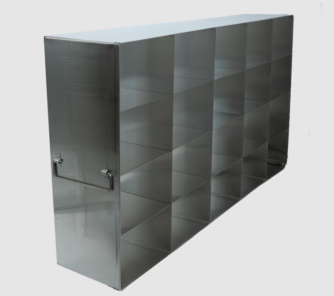 Crystal Industries - UF-L375 - Upright Freezer Rack for Large 3.75" Boxes