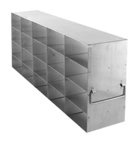 Crystal Industries - UF-543 - Upright Freezer Rack for 3" Boxes, 5x4 Configuration