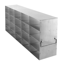 UF-543 - Upright Freezer Rack for 3" Boxes, 5x4 Configuration