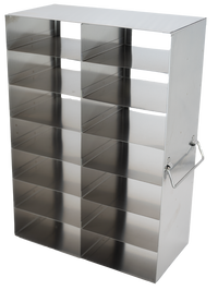 Crystal Industries - UF-272 - Upright Freezer Rack for 2" Boxes, 2x7 Configuration
