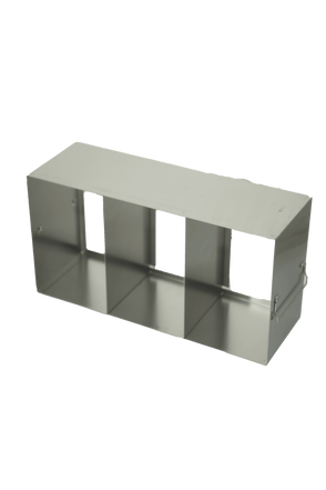 Crystal Industries - UF-308 - Upright Freezer Rack for Mixed Storage of 2", 3", and 3.75" Boxes