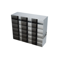 UF-362 - Upright Freezer Rack for 2" Boxes, 3x6 Configuration