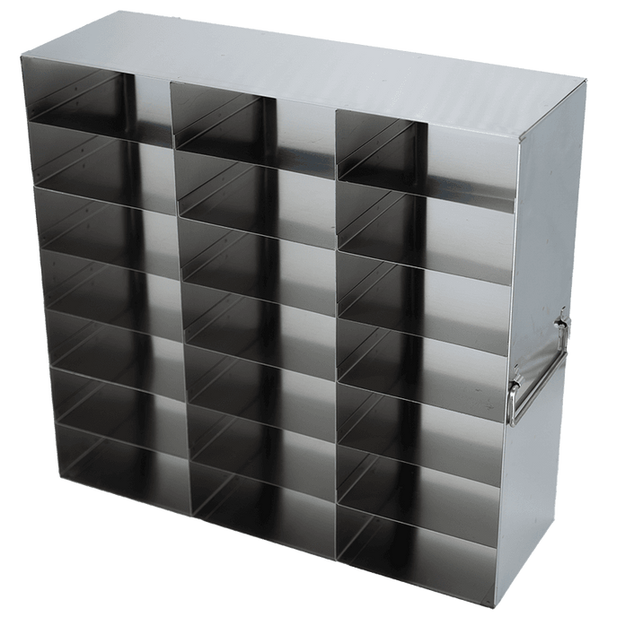 UF-372 - Upright Freezer Rack for 2" Boxes, 3x7 Configuration