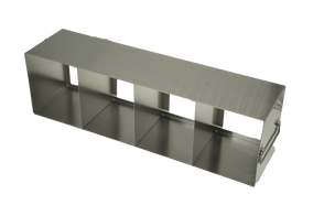 Crystal Industries - UF-406 - Upright Freezer Rack for Mixed Storage of 2", 3", and 3.75" Boxes