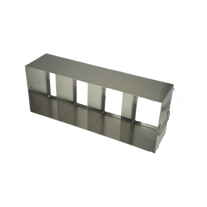 Crystal Industries - UF-408 - Upright Freezer Rack for Mixed Storage of 2", 3", and 3.75" Boxes