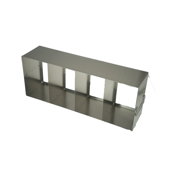 Crystal Industries - UF-MIXED - Upright Freezer Rack for Mixed Storage of 2", 3", and 3.75" Boxes