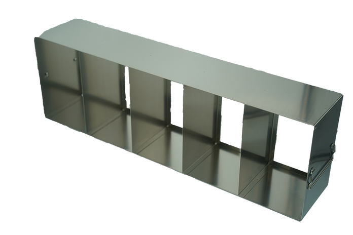 Crystal Industries - UF-MIXED - Upright Freezer Rack for Mixed Storage of 2", 3", and 3.75" Boxes