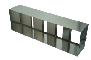 Crystal Industries - UF-508 - Upright Freezer Rack for Mixed Storage of 2", 3", and 3.75" Boxes