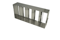 Crystal Industries - UF-512L - Upright Freezer Rack for Mixed Storage of 2", 3", and 3.75" Boxes