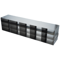 Crystal Industries - UF-532 - Upright Freezer Rack for 2" Boxes, 5x3 Configuration
