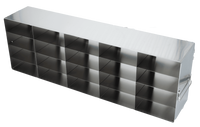 Crystal Industries - UF-542 - Upright Freezer Rack for 2" Boxes, 5x4 Configuration