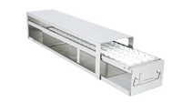 Crystal Industries - UFD-15 - Upright Freezer Rack with Drawer for 15ml Centrifuge Tubes