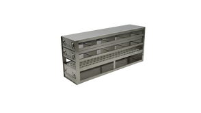 UFD-LT15-422 - Upright Freezer Rack with 2 Drawers for 8 Standard 2" Cardboard Boxes & 1 Drawer for 15ml Centrifuge Tubes