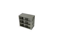 Crystal Industries - UFD-233 - Upright Freezer Drawer Rack for 3" Boxes, 2x3 Configuration