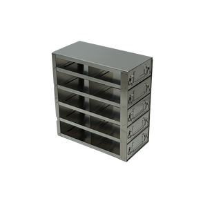 Crystal Industries - UFD-252 - Upright Freezer Drawer Rack for 2" Boxes, 2x5 Configuration