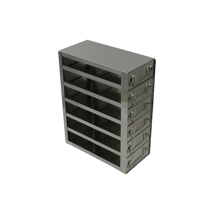 Crystal Industries - UFD-262 - Upright Freezer Drawer Rack for 2" Boxes, 2x6 Configuration