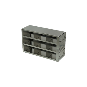 UFD-333 - Upright Freezer Drawer Rack for 3" Boxes, 3x3 Configuration
