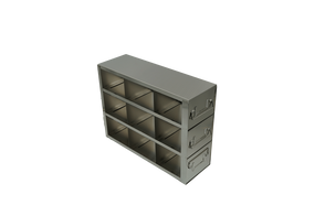 Crystal Industries - UFD-33-375 - Upright Freezer Drawer Rack for 3.75" Boxes, 3x3 Configuration