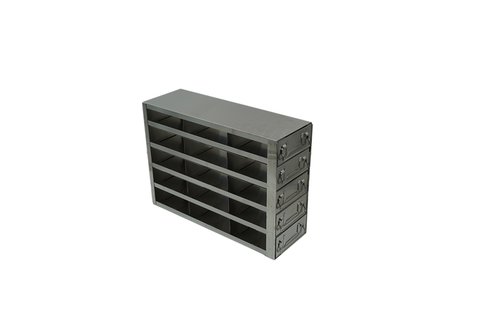 Crystal Industries - UFD-352 - Upright Freezer Drawer Rack for 2" Boxes, 3x5 Configuration