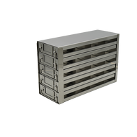 Crystal Industries - UFDML-45 - Upright Freezer Drawer Rack for SBS Formatted Boxes, 4x5 Configuration