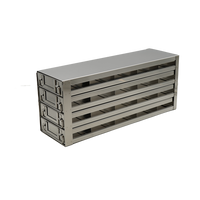 Crystal Industries - UFDML-54 - Upright Freezer Drawer Rack for SBS Formatted Boxes, 5x4 Configuration